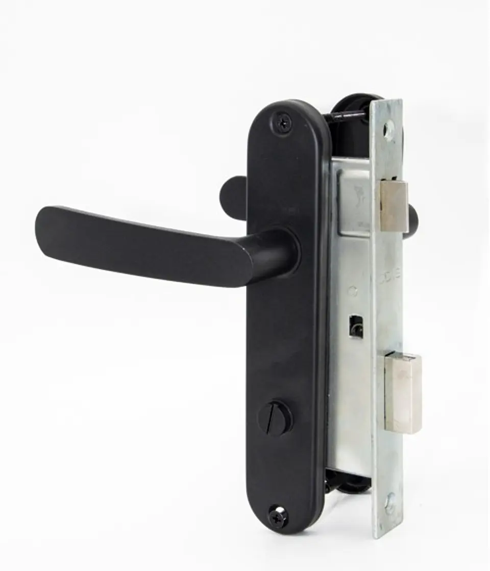 CERRADURA ODIS 7040 EMBUTIDA SIMONA BAÑO NEGRA BT 1