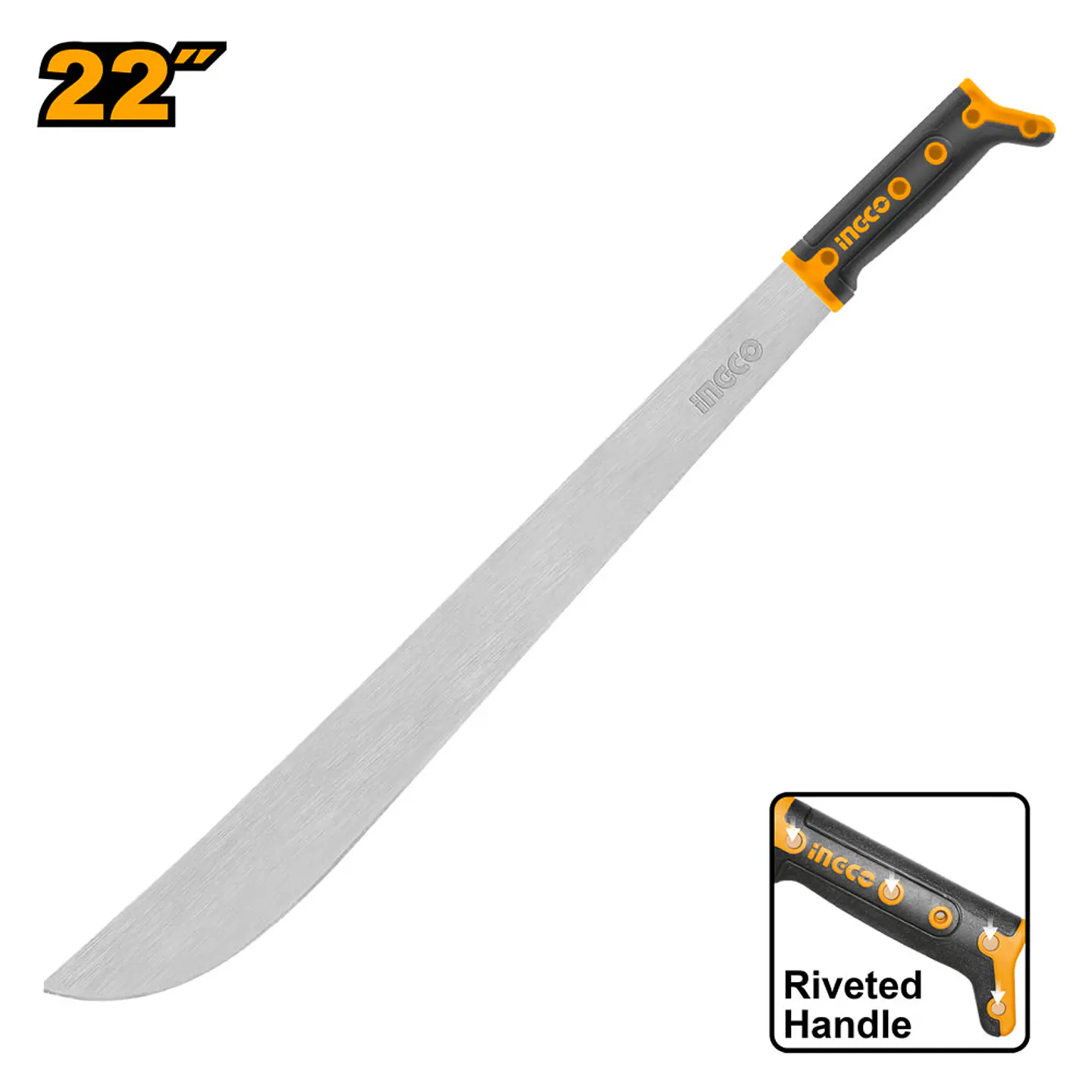 MACHETE INGCO ACERO CARBONO 22 1