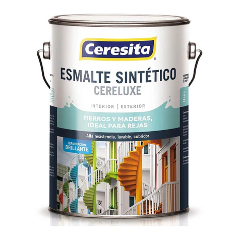 ESMALTE SINTETICO CERESITA 1/4 ALUMINIO