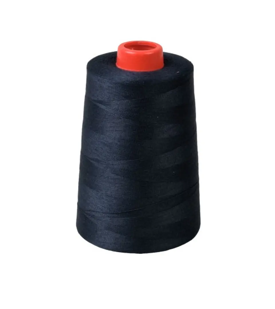 HILO POLIESTER TALLA 4 NEGRO CONO 1