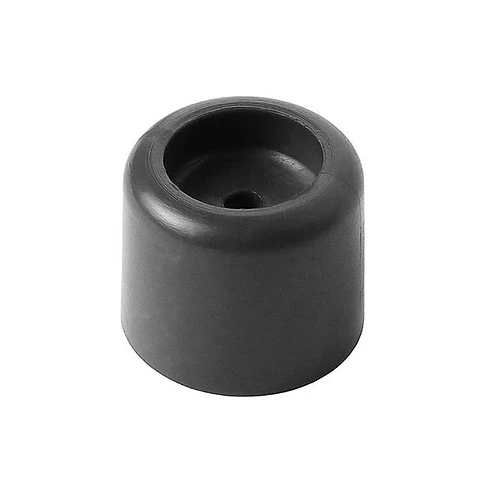 TOPE PUERTA PLASTICO NEGRO GOMA