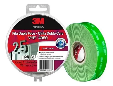 CINTA DOBLE CONTACTO VHB EXTERIOR 19MM X 5M