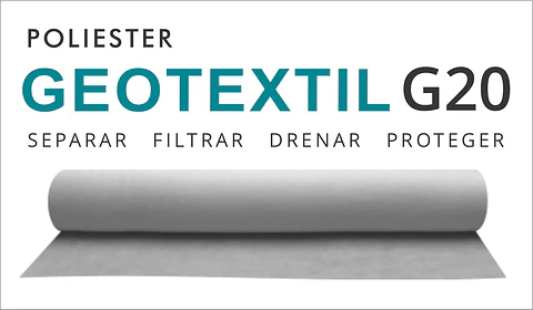 GEOTEXTIL G-20 ROLLO 0.50X10M