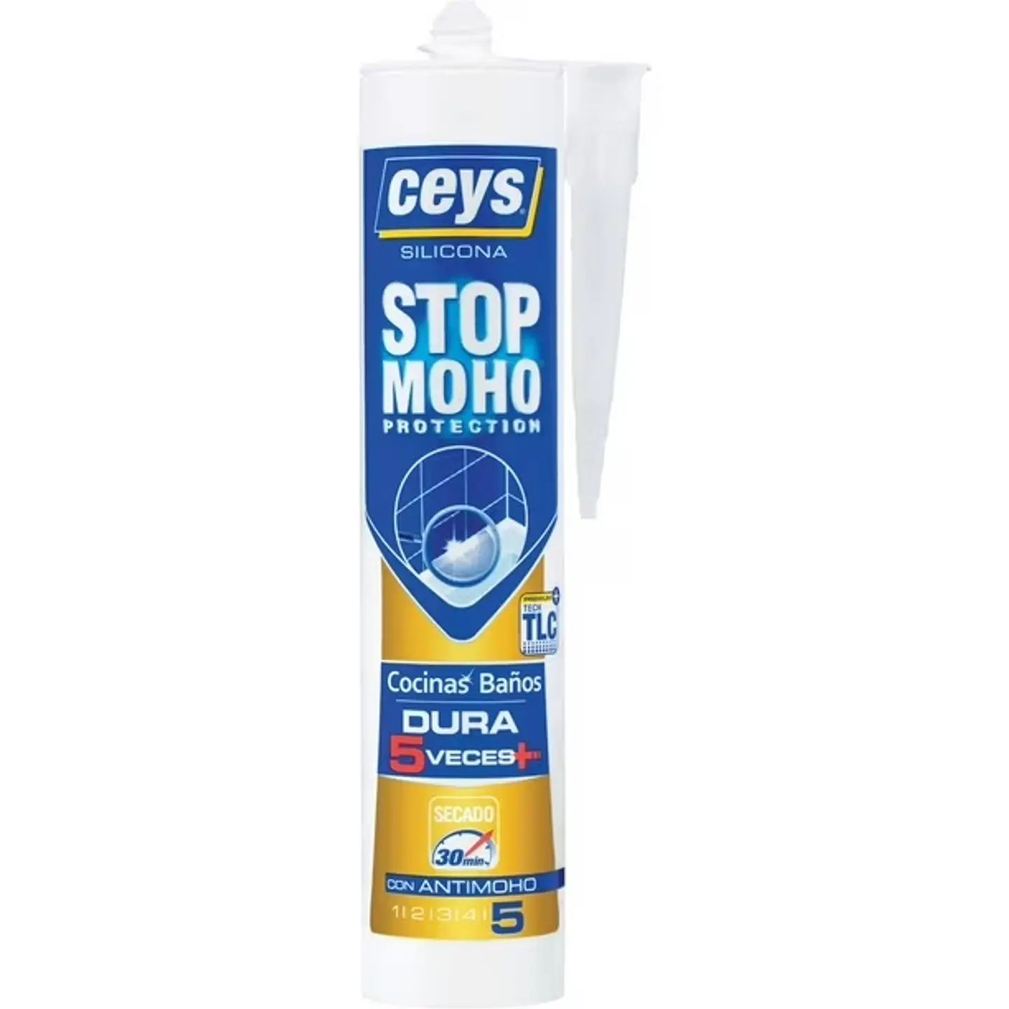 SILICONA TRANSPARENTE 280ML CEYS STOP MOHO 1
