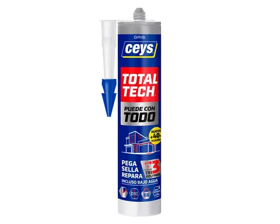 SILIC GRIS 290ML CEYS TOTAL TECH 1