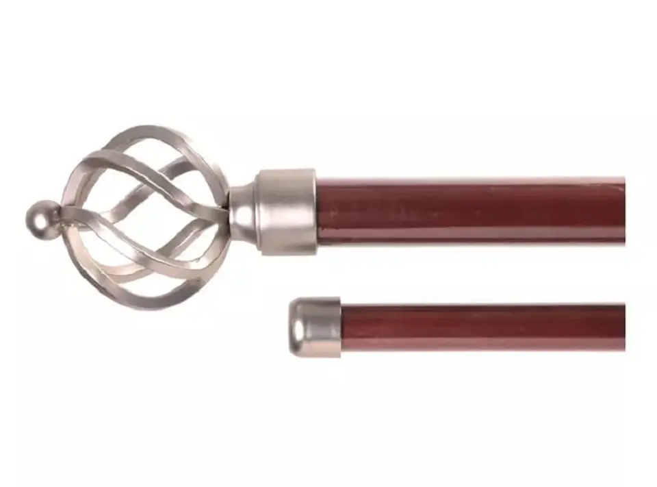 SET BARRA MADERA 19-28MM X 2.00M CHOCOLATE 1
