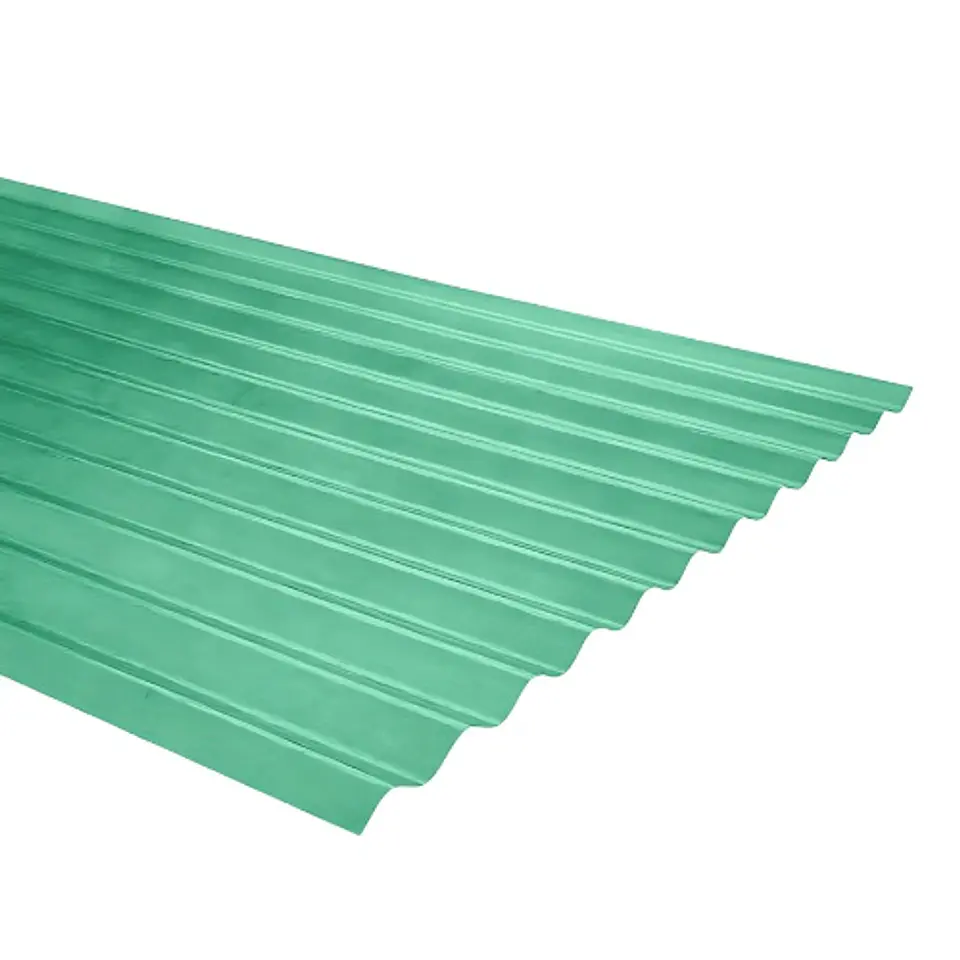 FIBRA VIDRIO STANDARD 0.85 X 3.66M VERDE 1