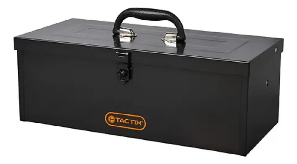 CAJA HERRAMIENTAS TACTIX METALICA CON BANDEJA 1