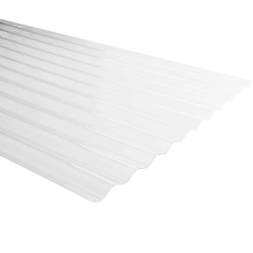 POLICARBONATO ONDULADO TRANSP 0.7X2.50M PREMIUM 1