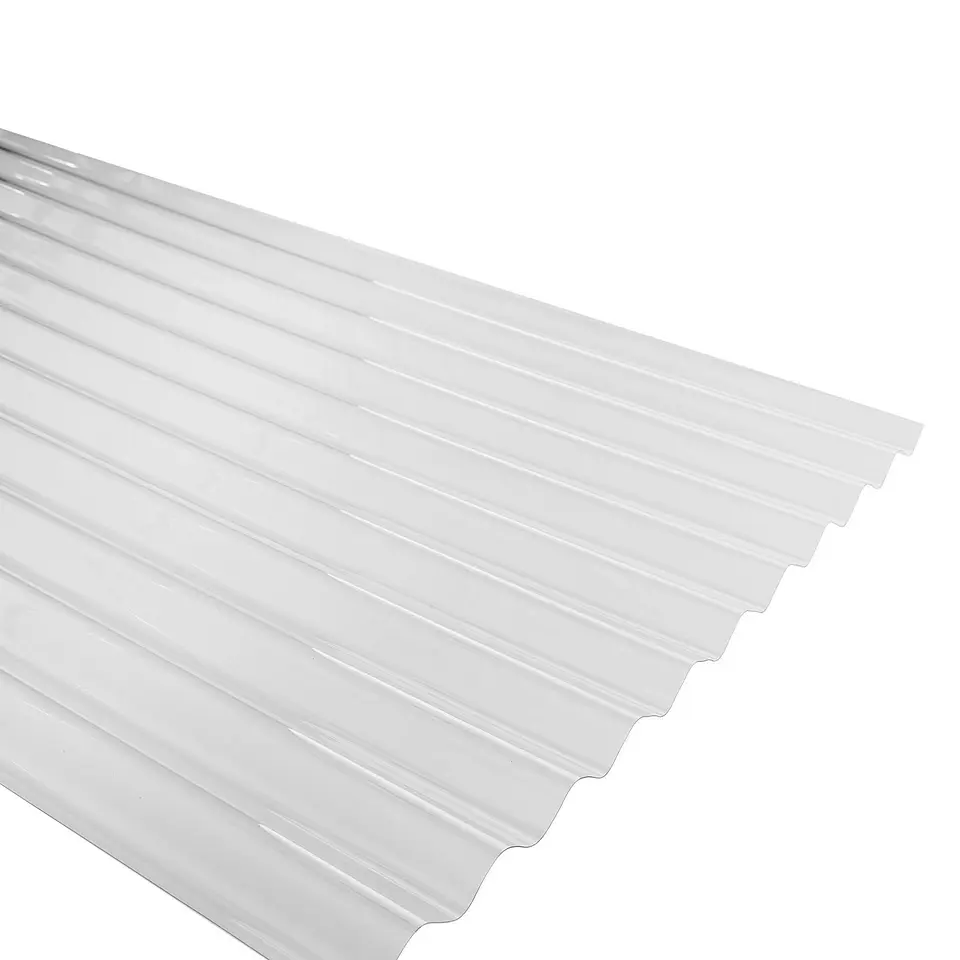 POLICARBONATO ONDULADO TRANSP 0.5X3.66M STANDARD 1
