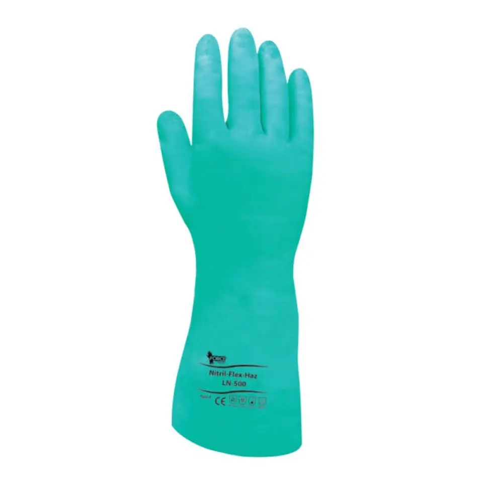 GUANTE NITRILO SAFETY VERDE TALLA 9 1