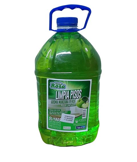 LIMPIAPISO AGUACOL 5LT MANZANA VERDE