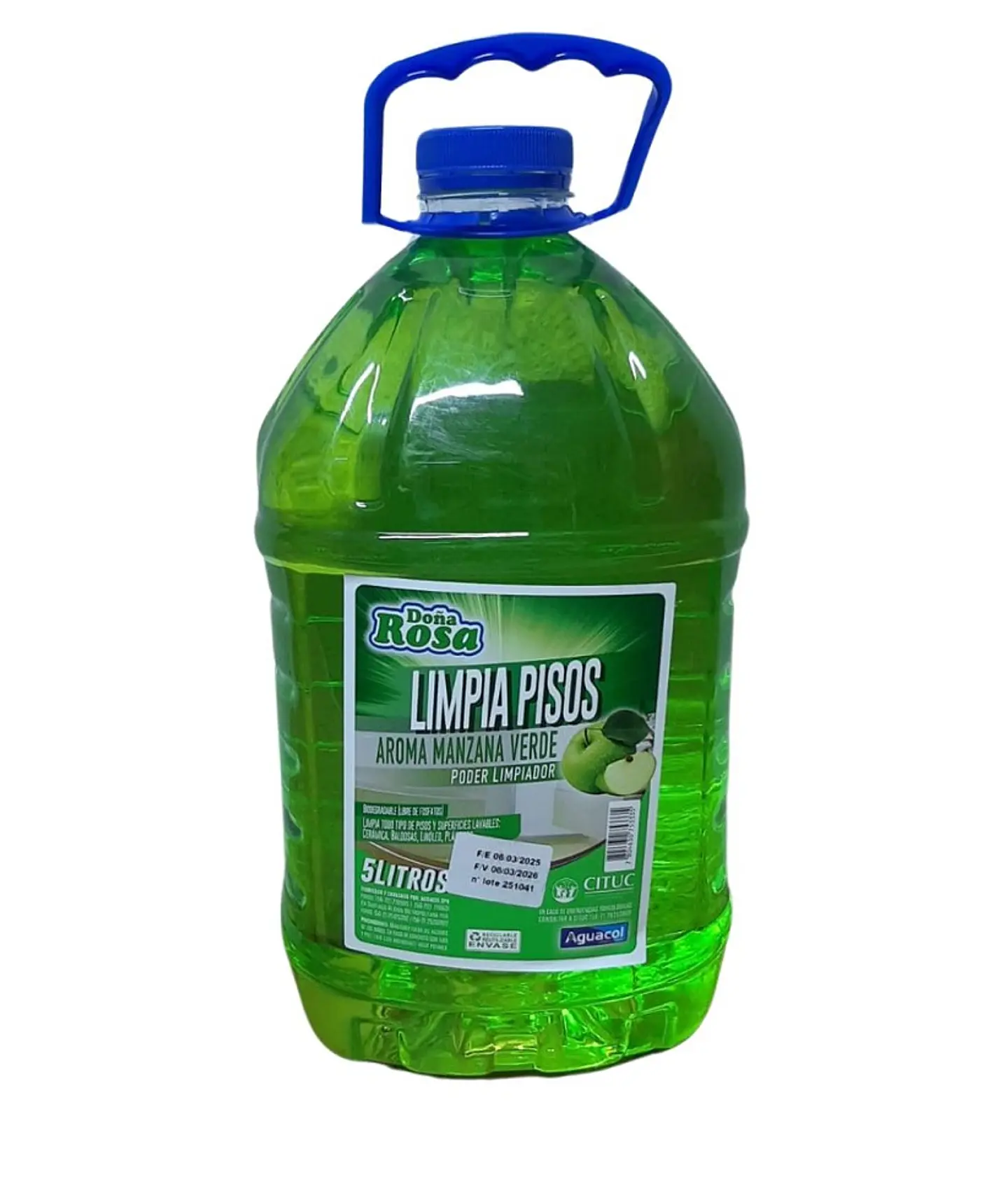 LIMPIAPISO AGUACOL 5LT MANZANA VERDE 1
