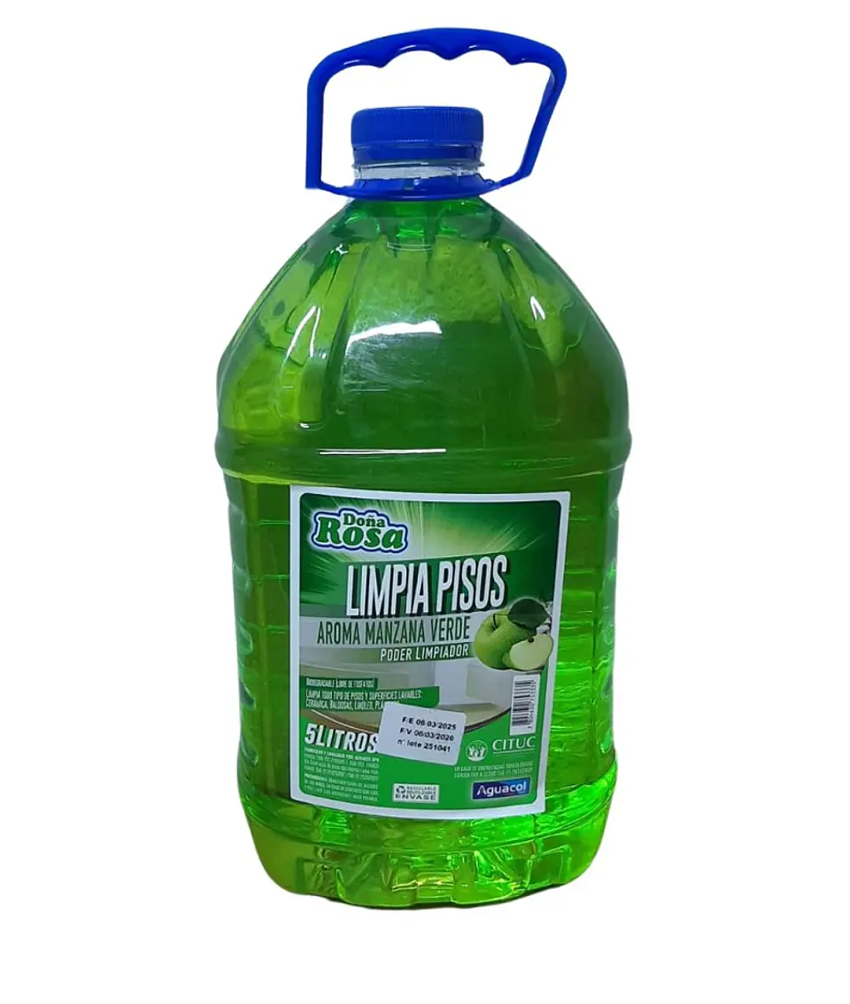 LIMPIAPISO AGUACOL 5LT MANZANA VERDE 1