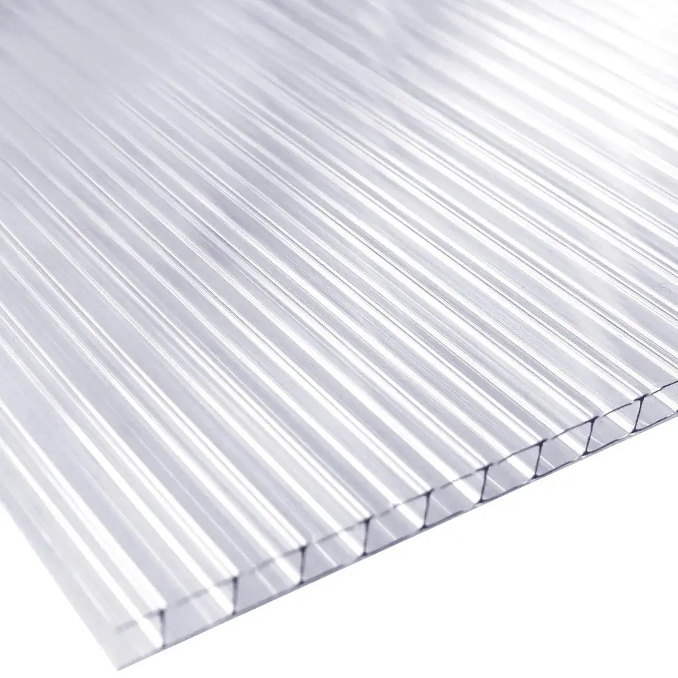 POLICARBONATO ALVEOLAR TRANSP 6MM 1.05X2.90M 1