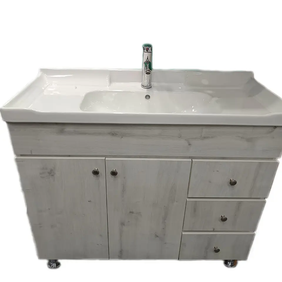 VANITORIO GRIS 1M CON PATA 1