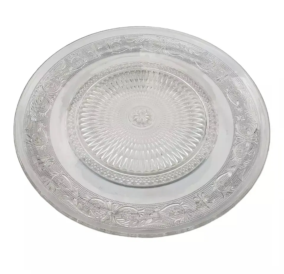 PLATO DE VIDRIO 18 X 3.5CM 1