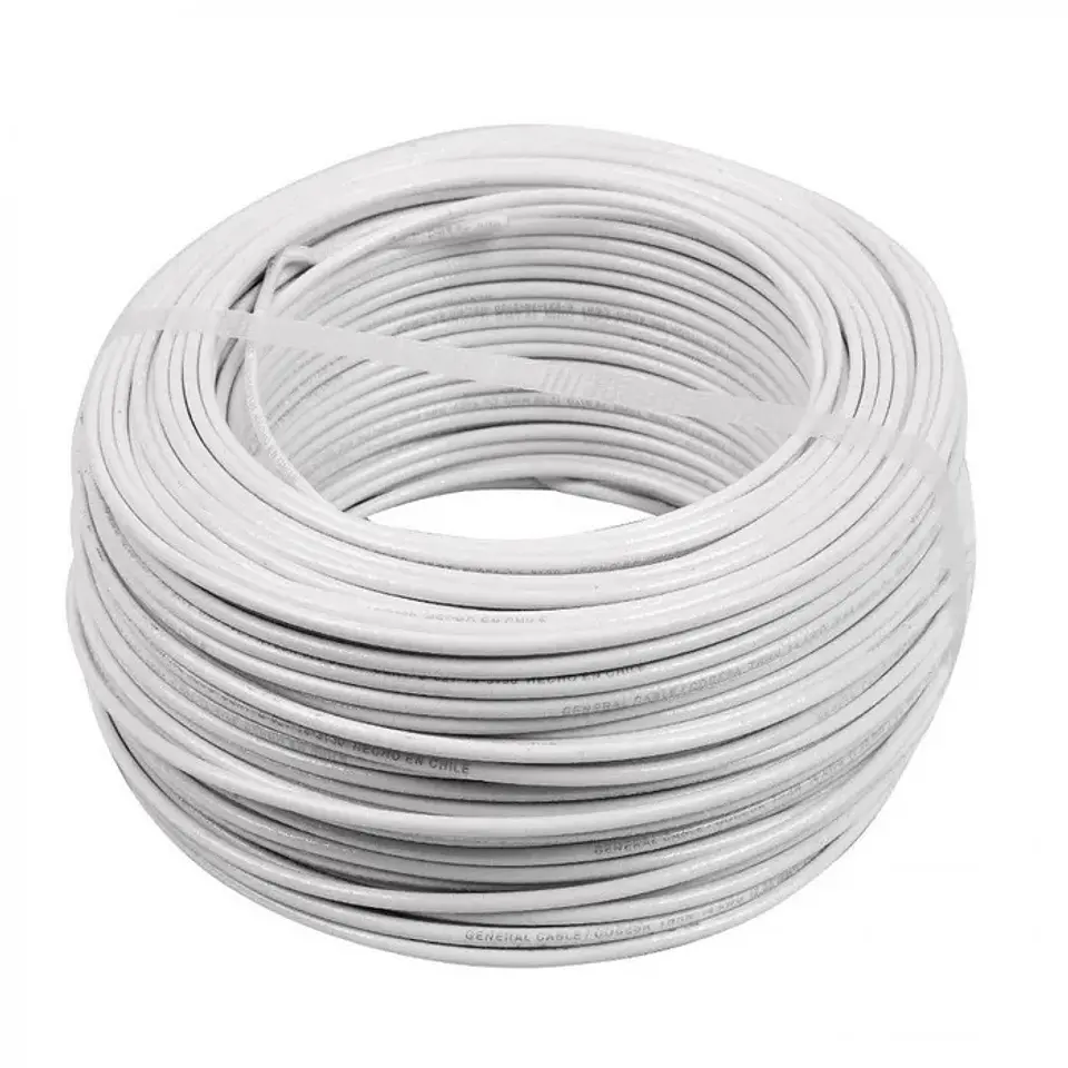 CABLE THHN 14 AWG BLANCO ROLLO 100M 1