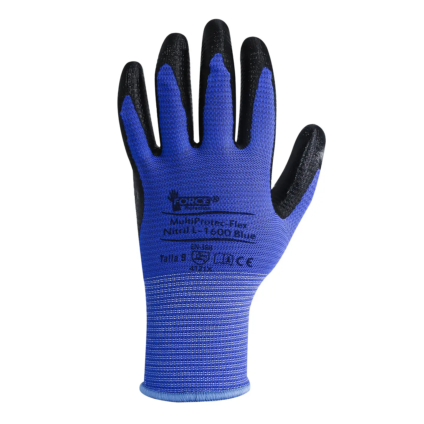 GUANTE MULFLEX L 1600 TALLA 9 BLUE 1