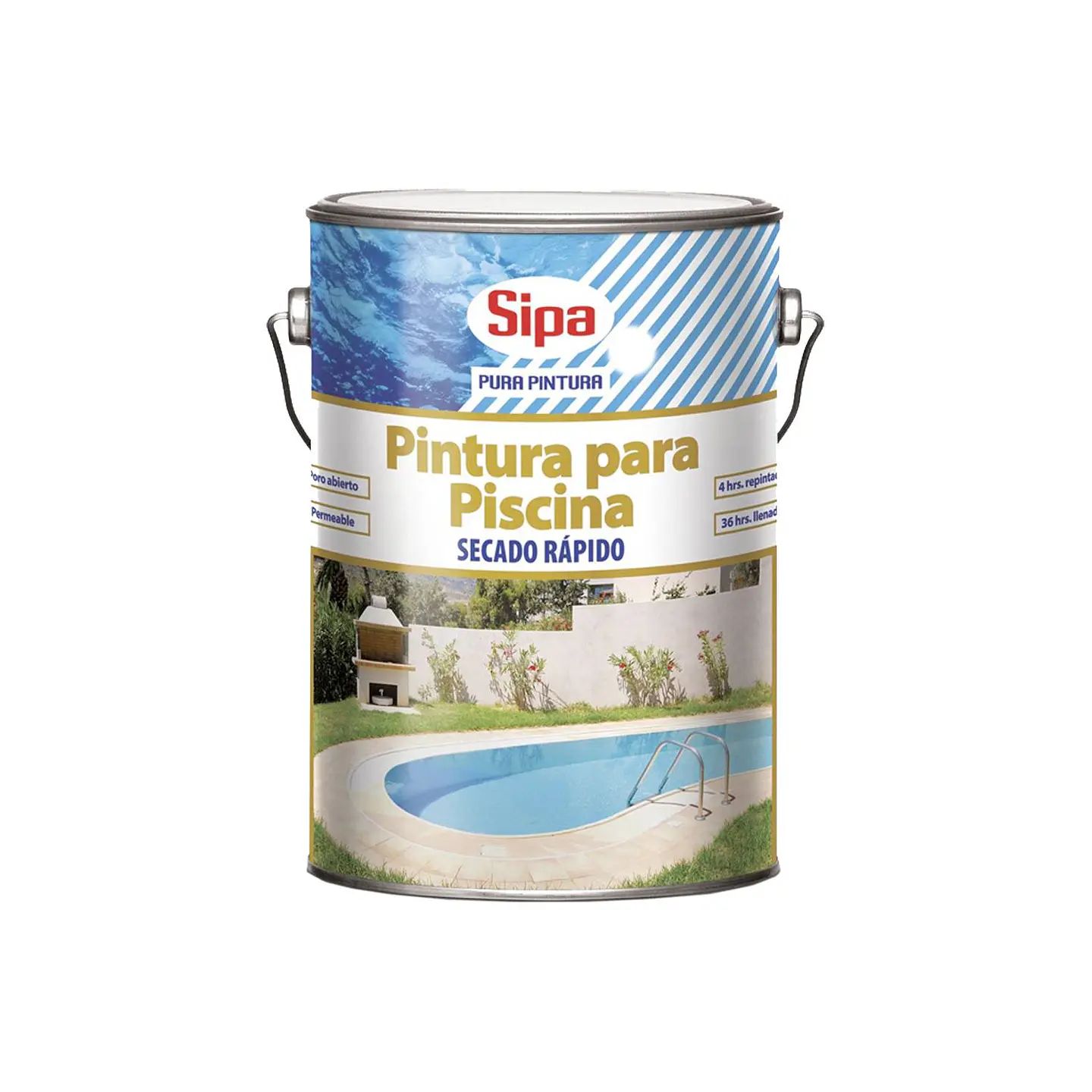 PINTURA PISCINA SIPA GALON AZUL 1