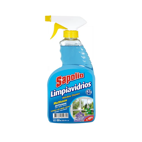 LIMPIAVIDRIO SAPOLIO 650CC CON GATILLO