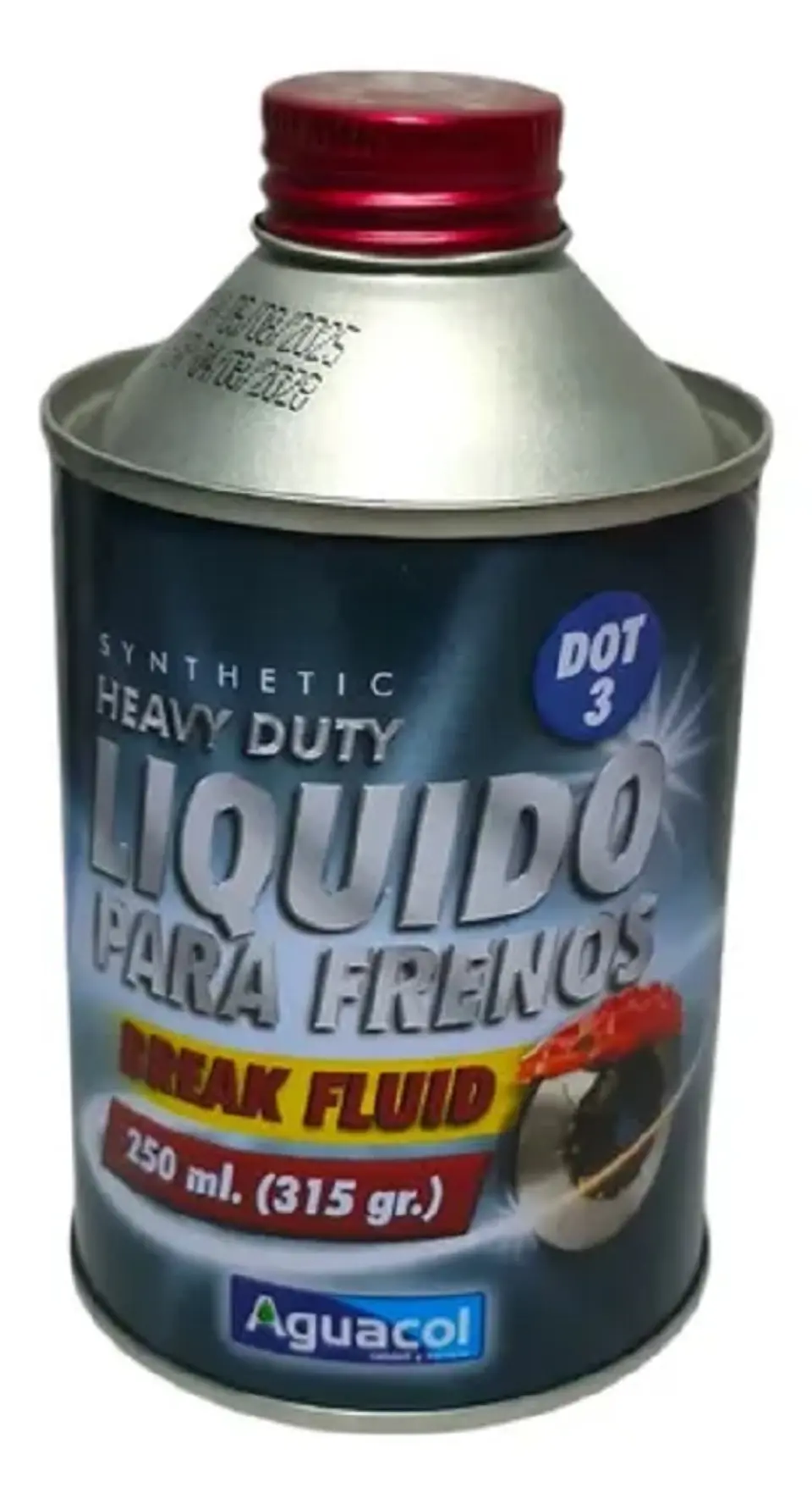 LIQUIDO DE FRENOS AGUACOL 250ML 1