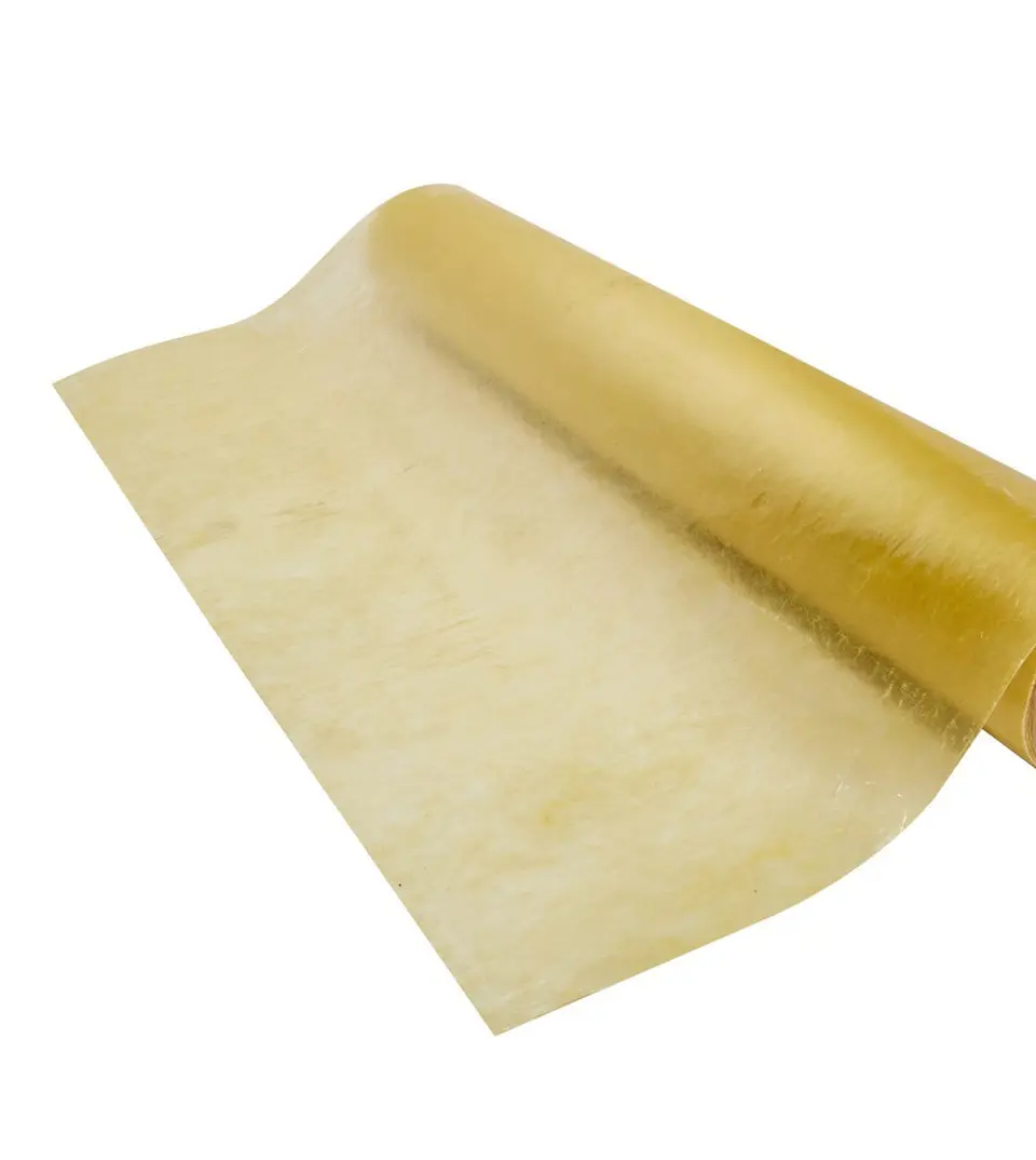 FIBRA VIDRIO LISA AMARILLA X M 1