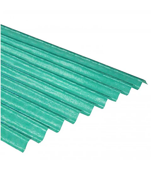 FIBRA VIDRIO STANDARD 0.91 X 1.22 VERDE