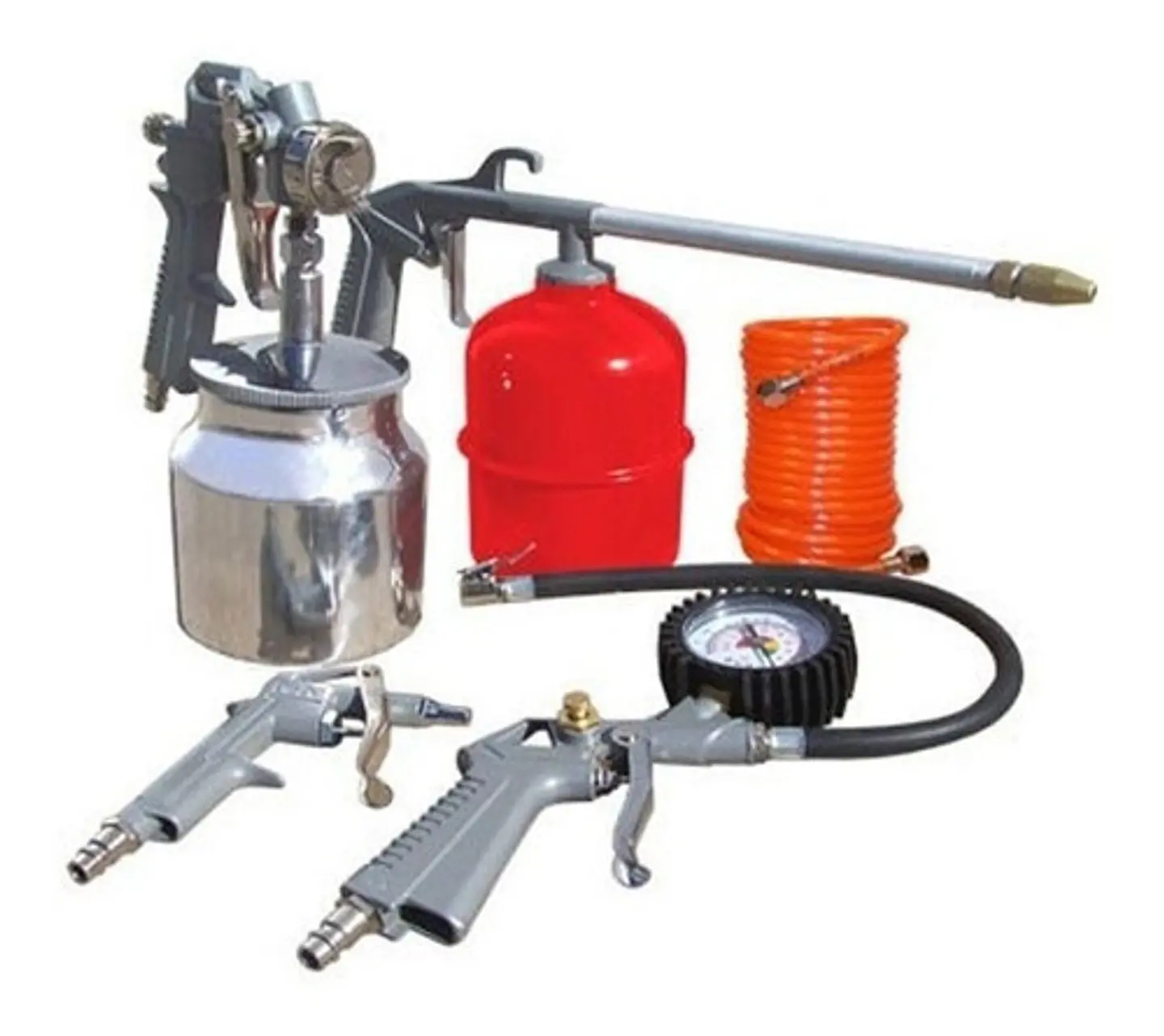 KIT PARA COMPRESOR 5 PISTOLAS KRAFTER 1