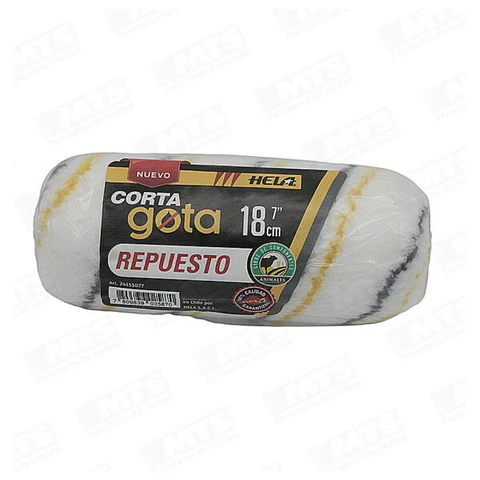 REPUESTO RODILLO HELA CORTAGOTA 18CM PELO