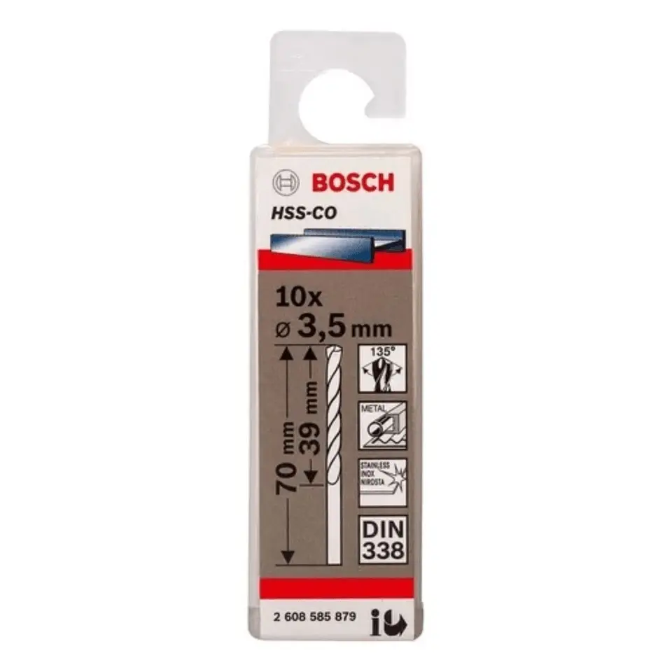 BROCA COBALTO BOSCH 3.5MM 1