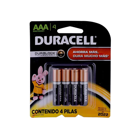 PILA DURACELL AAA