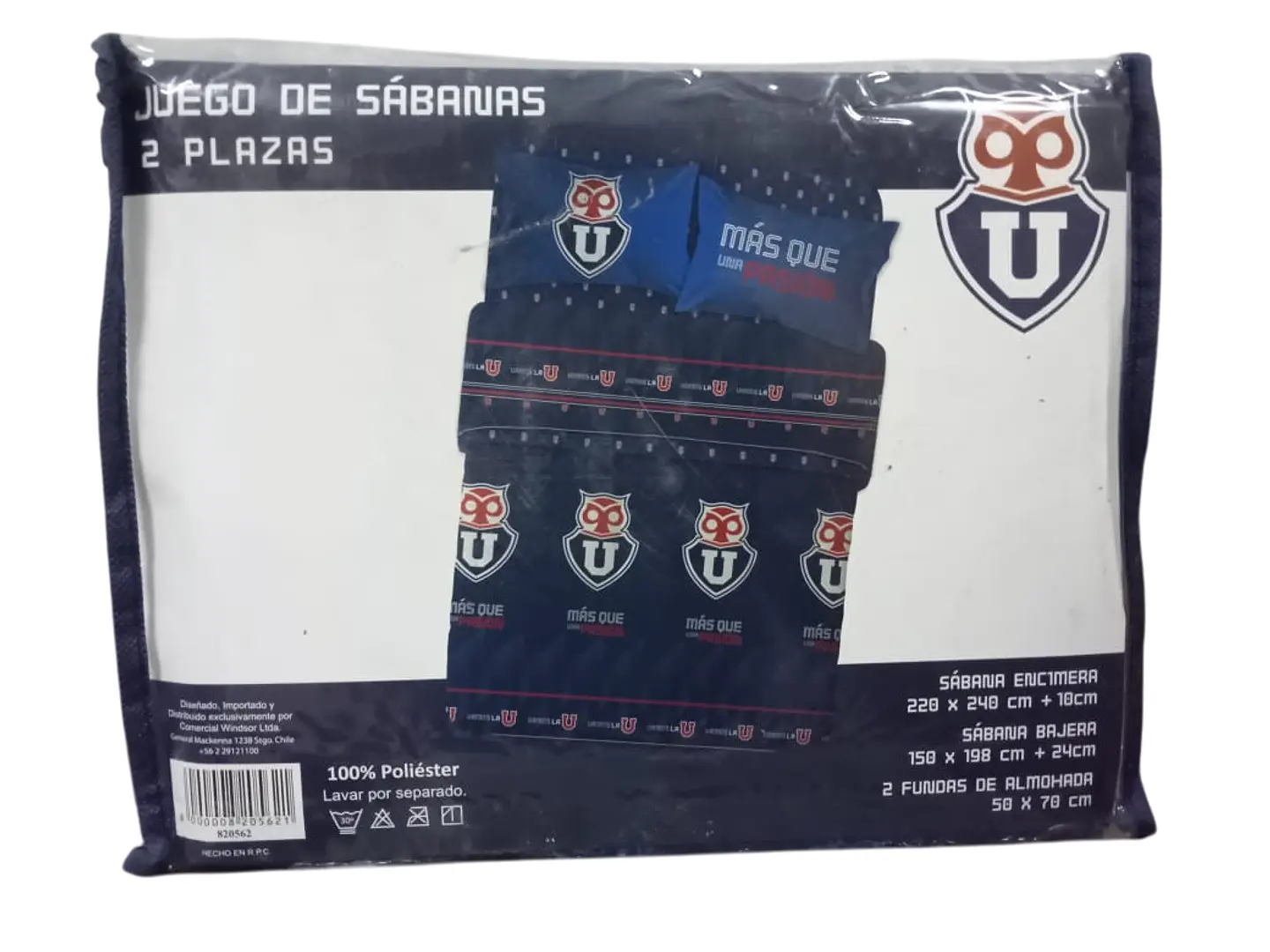 SABANA 2 PLAZAS UNIVERSIDAD DE CHILE WINDSOR 1