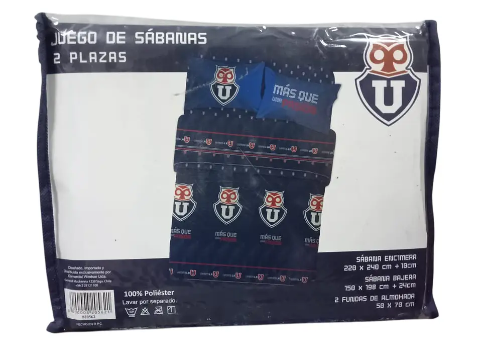 SABANA 2 PLAZAS UNIVERSIDAD DE CHILE WINDSOR 1