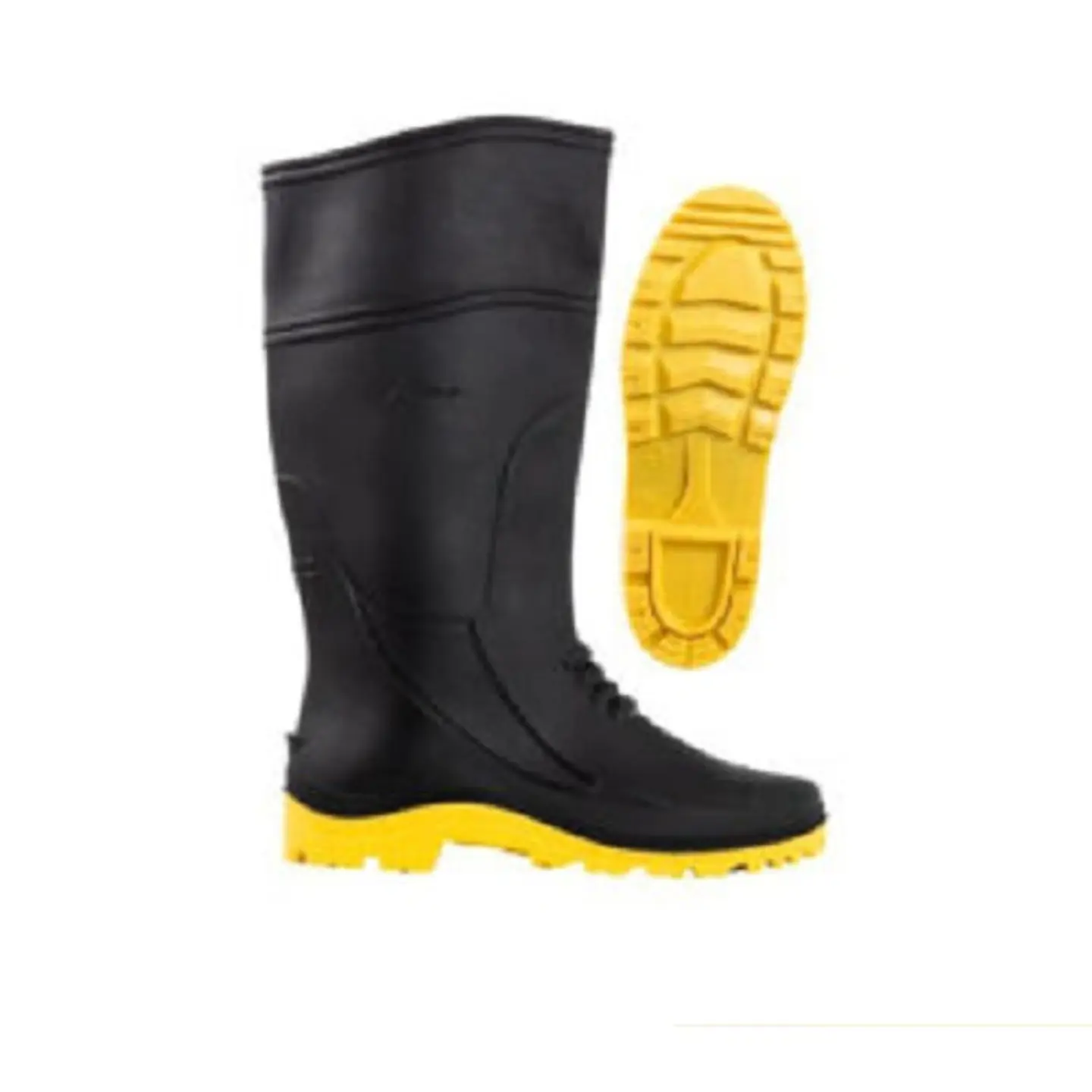 BOTA PVC N°41 PLANTA AMARILLA 1