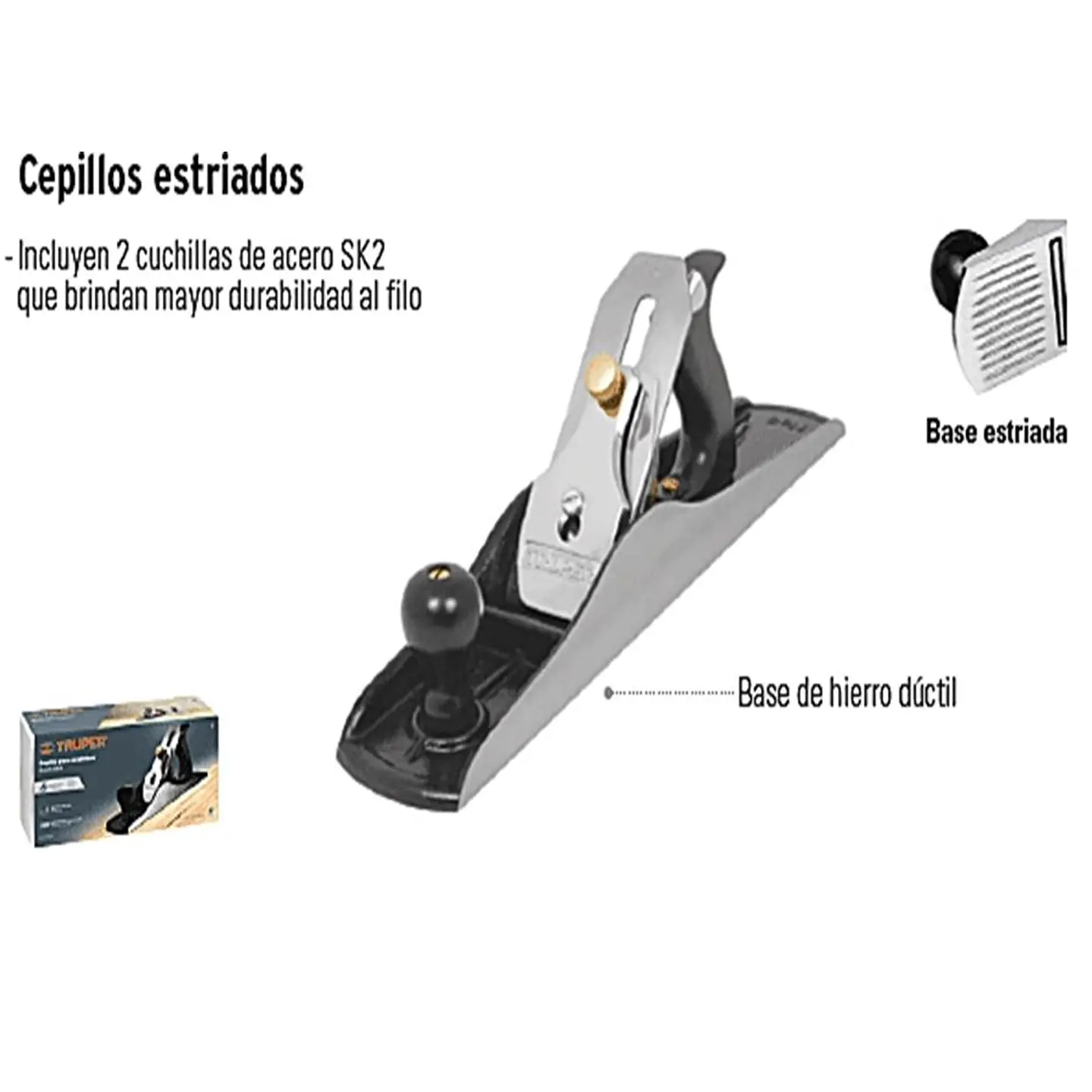 CEPILLO TRUPER 4C 2 1