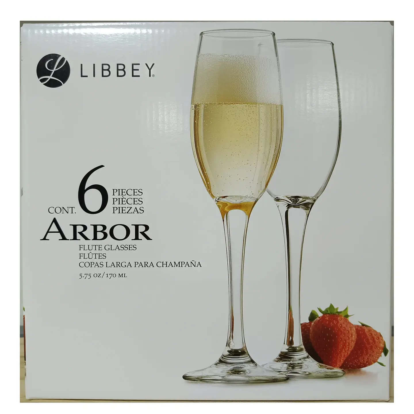 JUEGO 6 COPAS FLAUTA ARBOR 1