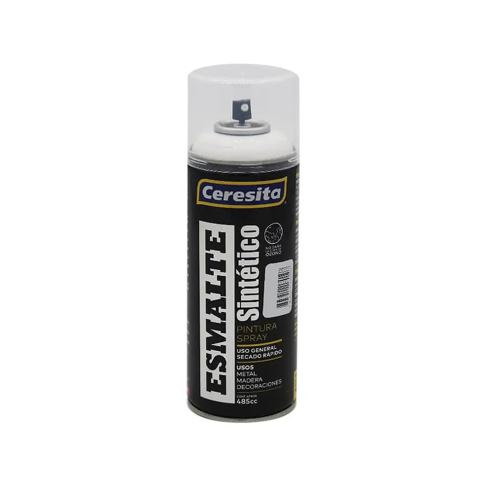 ESMALTE SPRAY CERESITA BLANCO OPACO 1
