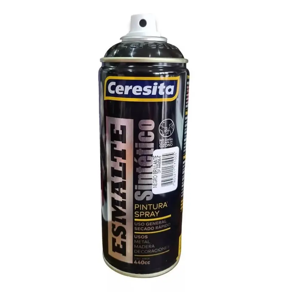 ESMALTE SPRAY CERESITA NEGRO BRILLANTE 1