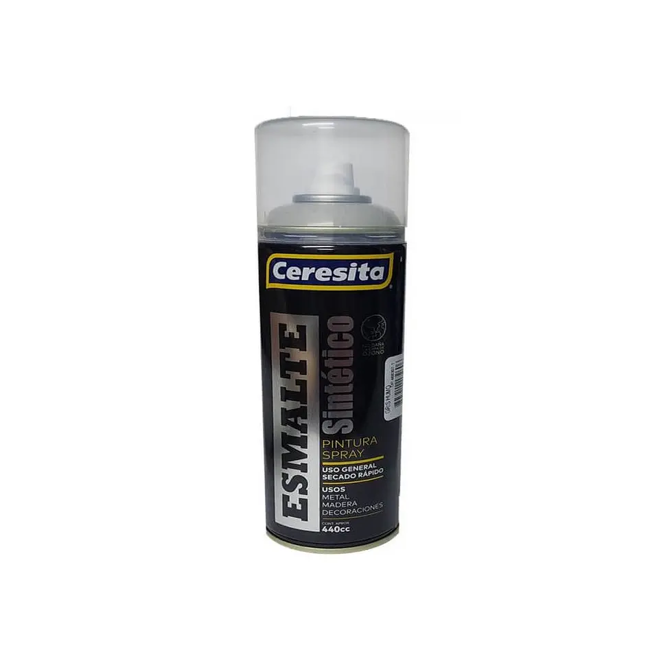 ESMALTE SPRAY CERESITA ALUMINIO 1