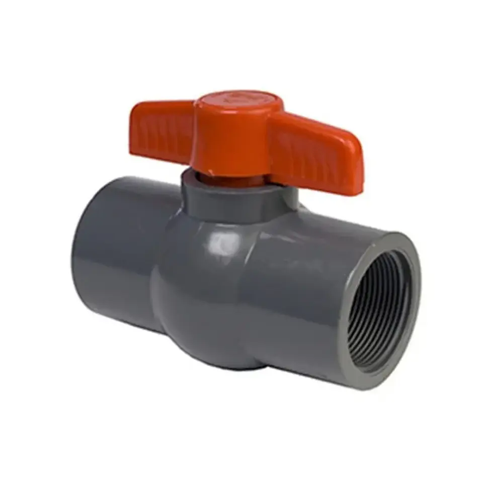 LLAVE PASO PVC COMPACTA HI 4 C/C 1