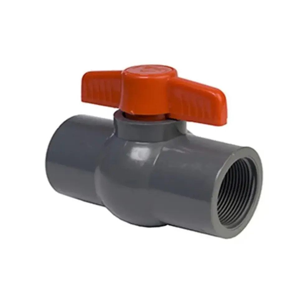 LLAVE PASO PVC COMPACTA HI 50mm 1.1/2