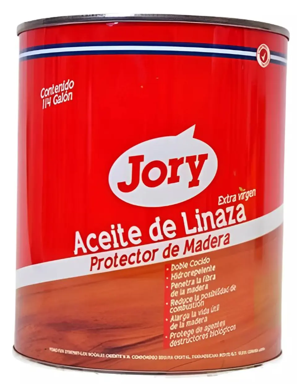 ACEITE LINAZA JORY 1/4 GALON 1