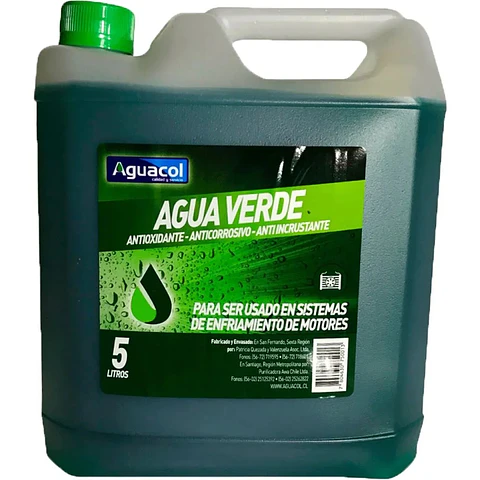 AGUA VERDE BIDON 5L