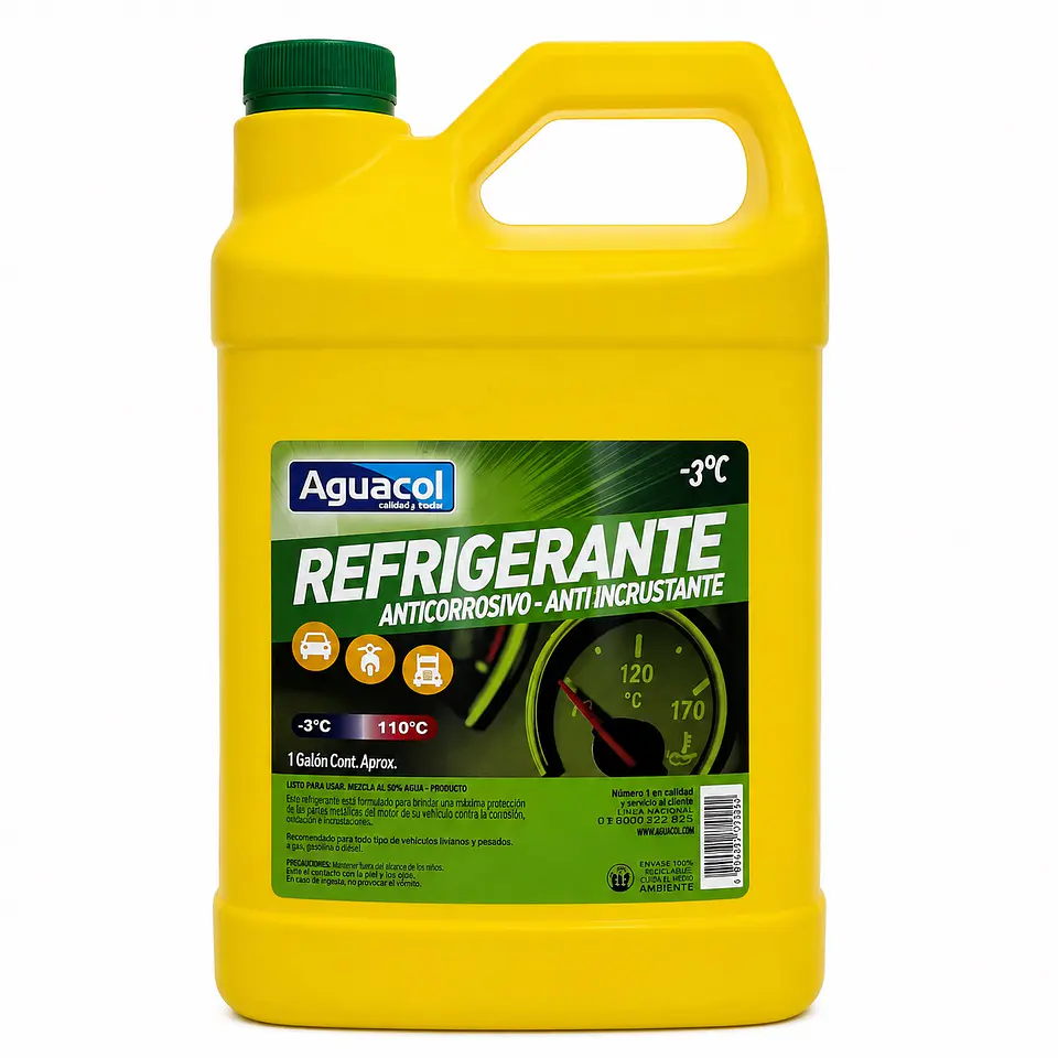 COOLANT AGUACOL -3°C 4L 1