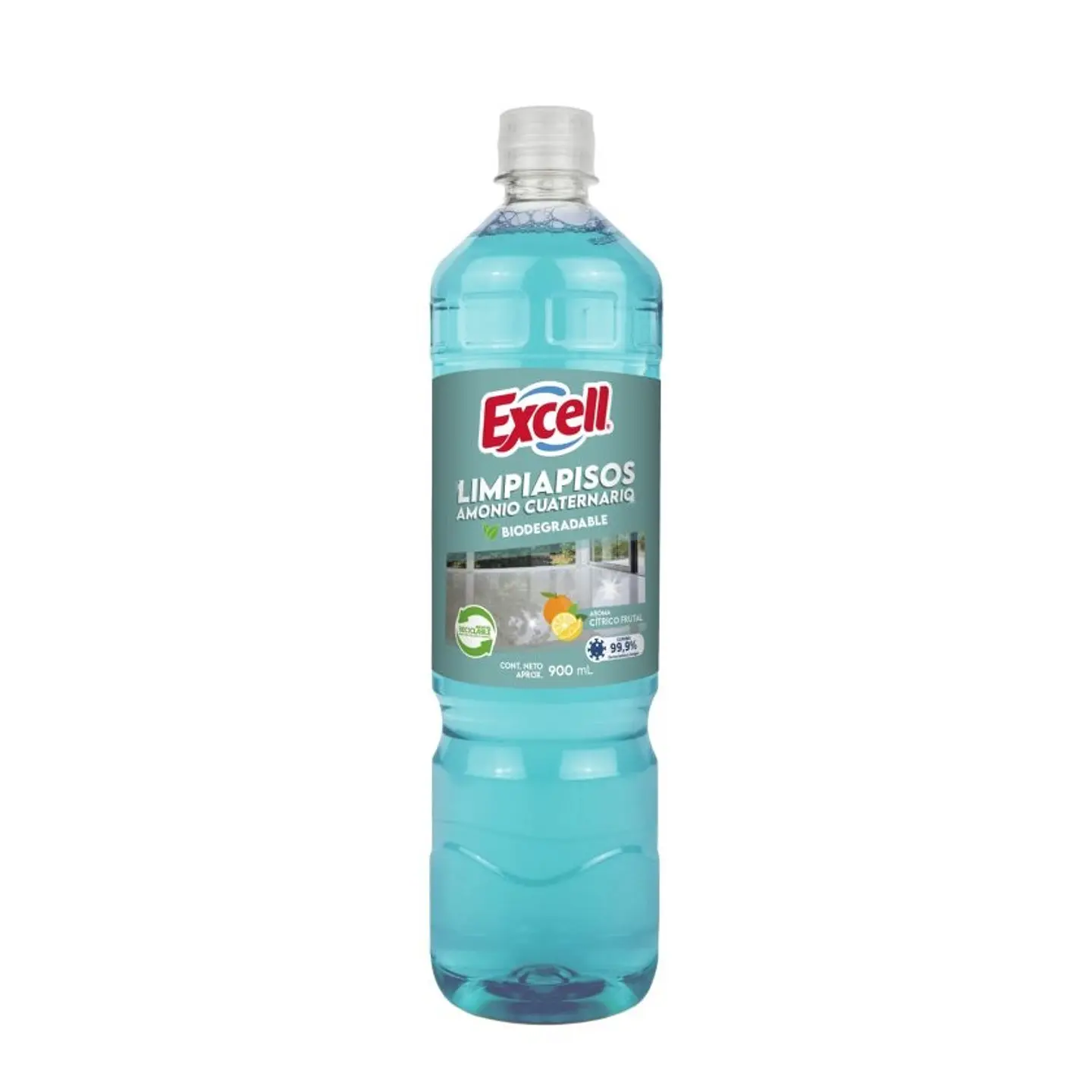 LIMPIADOR PISO EXCELL 900ML CITRICO FRUTAL 1