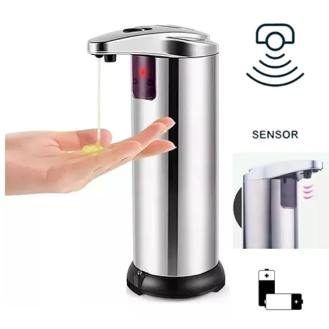 DISPENSADOR AUTOMATICO JABON CON SENSOR