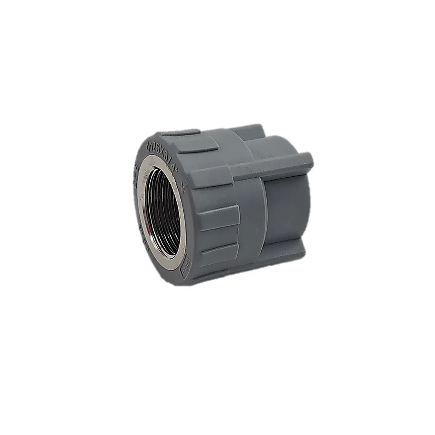 ADAPTADOR PPR ROSCA METAL SO-HI 25MM 3/4 GRIS 1