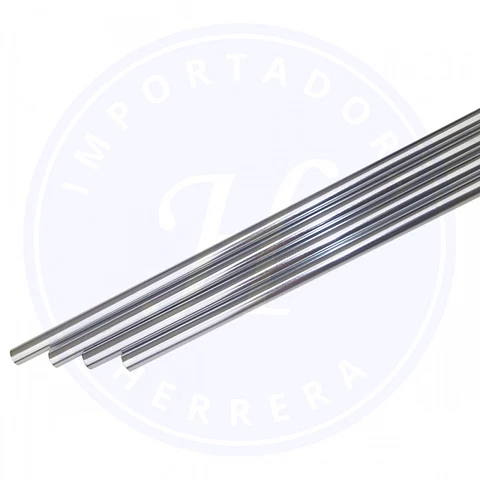 BARRA CROMADA 3/4 X 2.00M CON FLANCHE