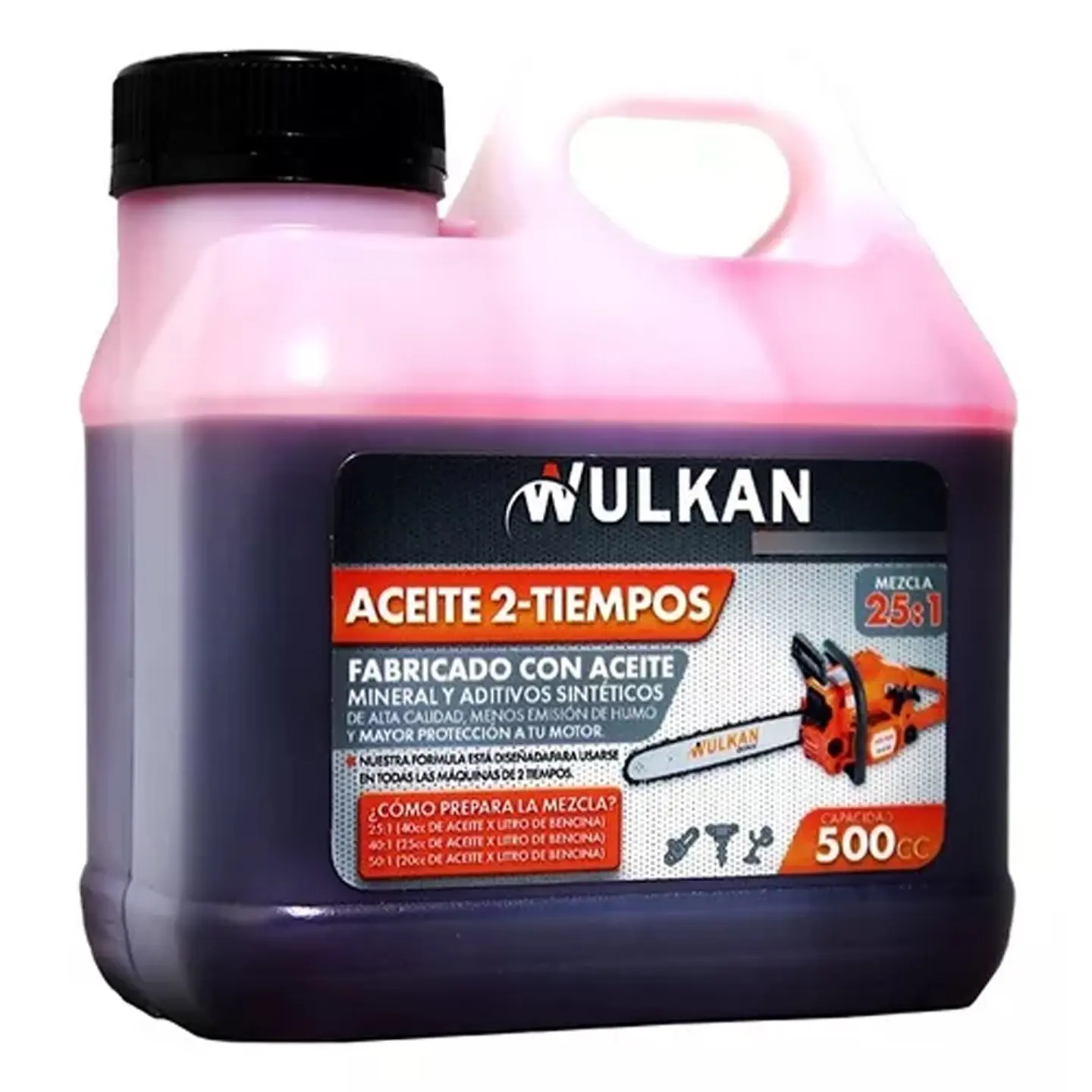 ACEITE WULKAN MEZCLA 500CC 1